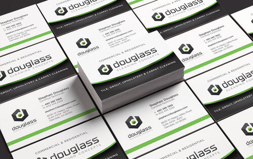 Douglass Cleaning Concepts Business Cards