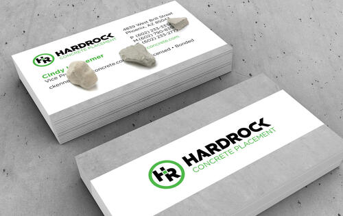 Hardrock Concrete Business Cards