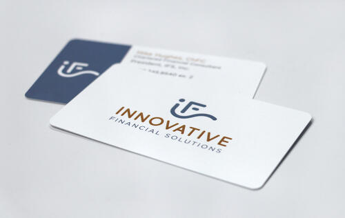 innovative financial solutions business card