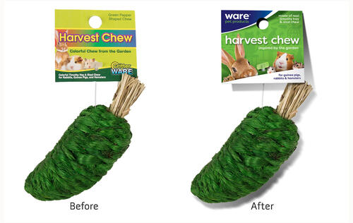 Ware Pet Products Packaging Design Harvest Chew