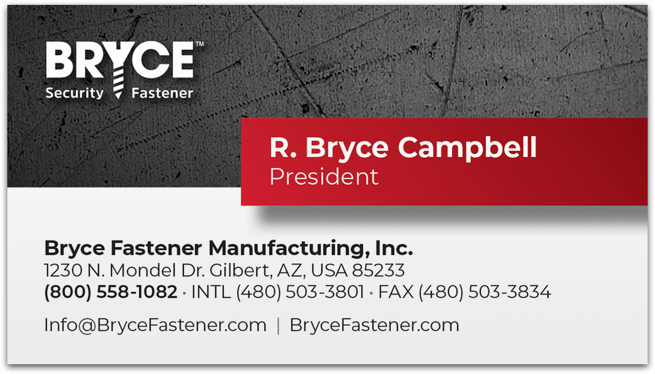 Bryce Business Card 1